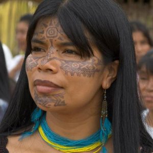 Patricia Gualinga, activista indígena Ecuadoriana (Foto: CORAPE)