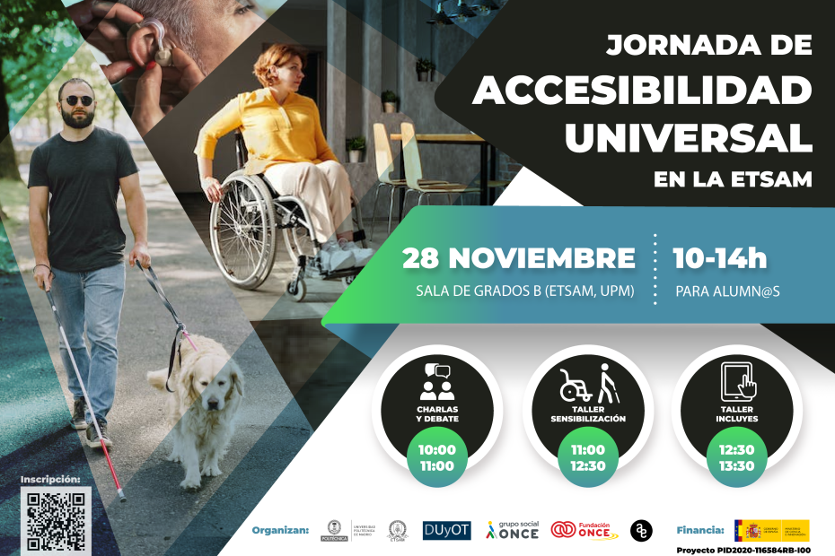 Cartel de la Jornada de Accesibilidad Universal