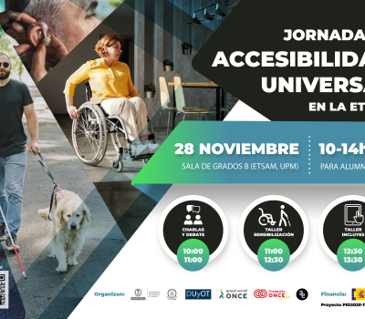 Cartel de la Jornada de Accesibilidad Universal