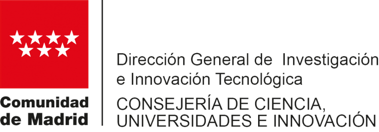 Logo de la Dirección General de Investigación e Innovación Tecnológica de la Consejería de Ciencia Universidad e Innovación de la Comunidad de Madrid