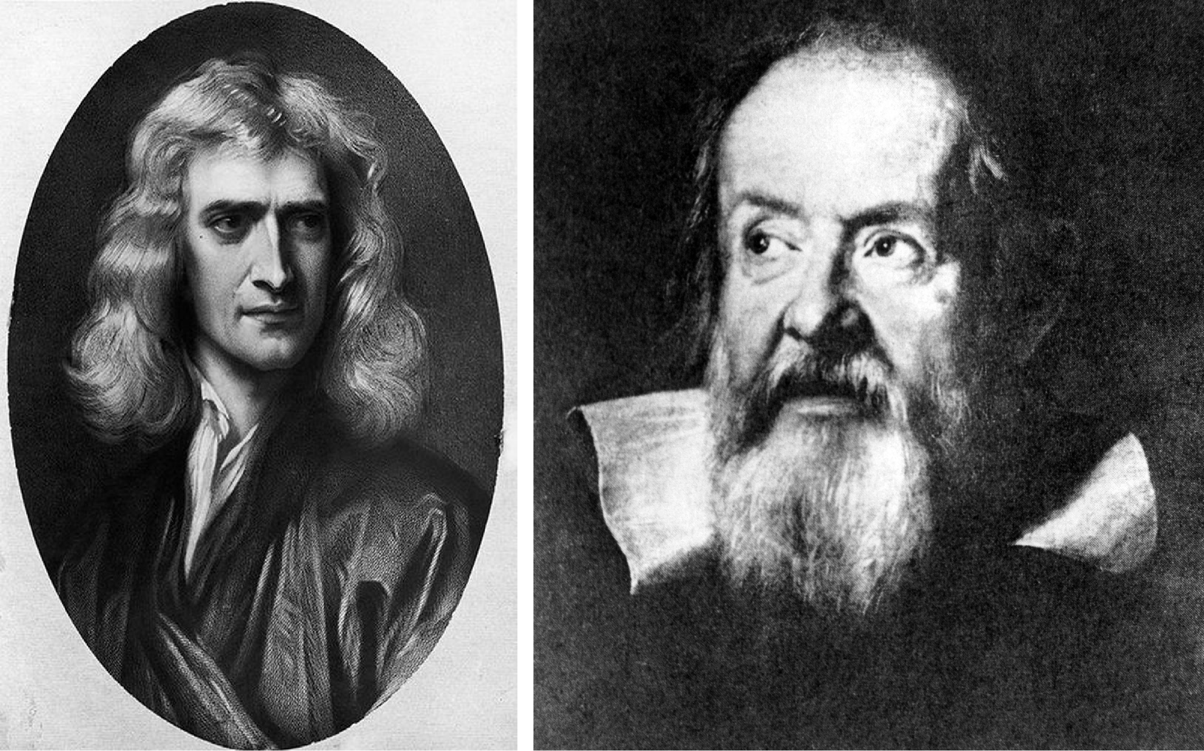 Newton y Galileo