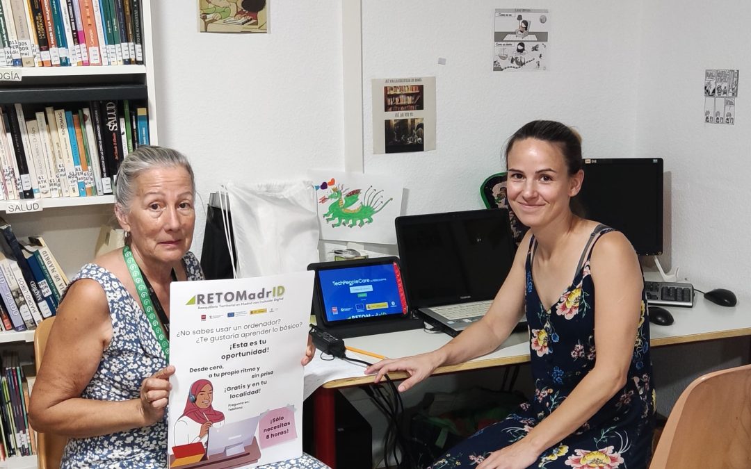 Se activa el Punto de Inclusión Digital en la Biblioteca Municipal de Estremera