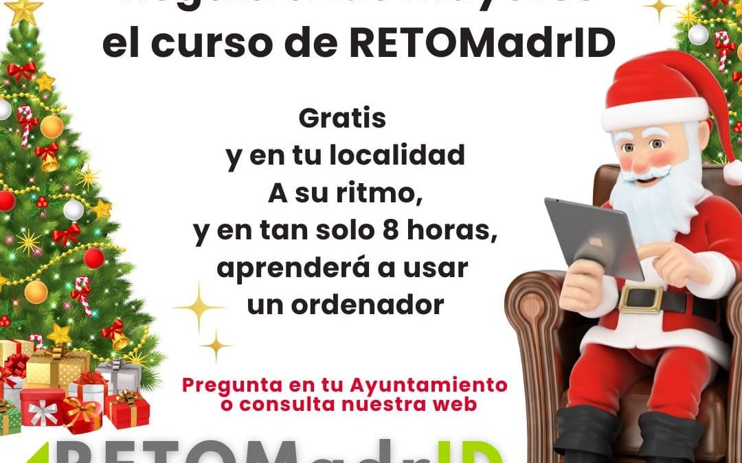 ¡Estas fiestas regala acceso a la tecnología con RETOMadrID!